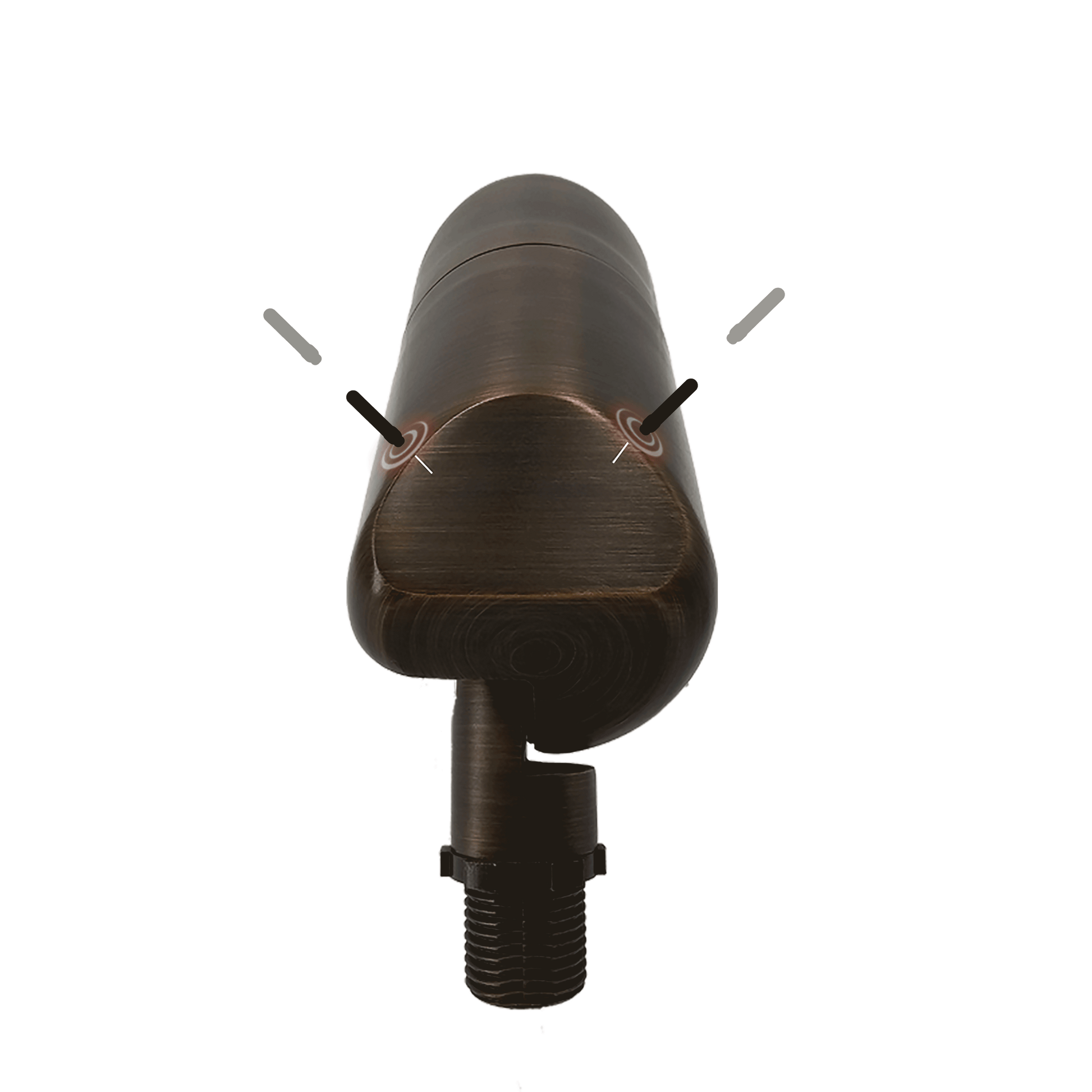 Medium MSDPRO / CCT Adjustable Brass Uplight • 13W, 2700/3000K • 20° Beam - MSDPRO Uplight from 702 Lighting in Las Vegas