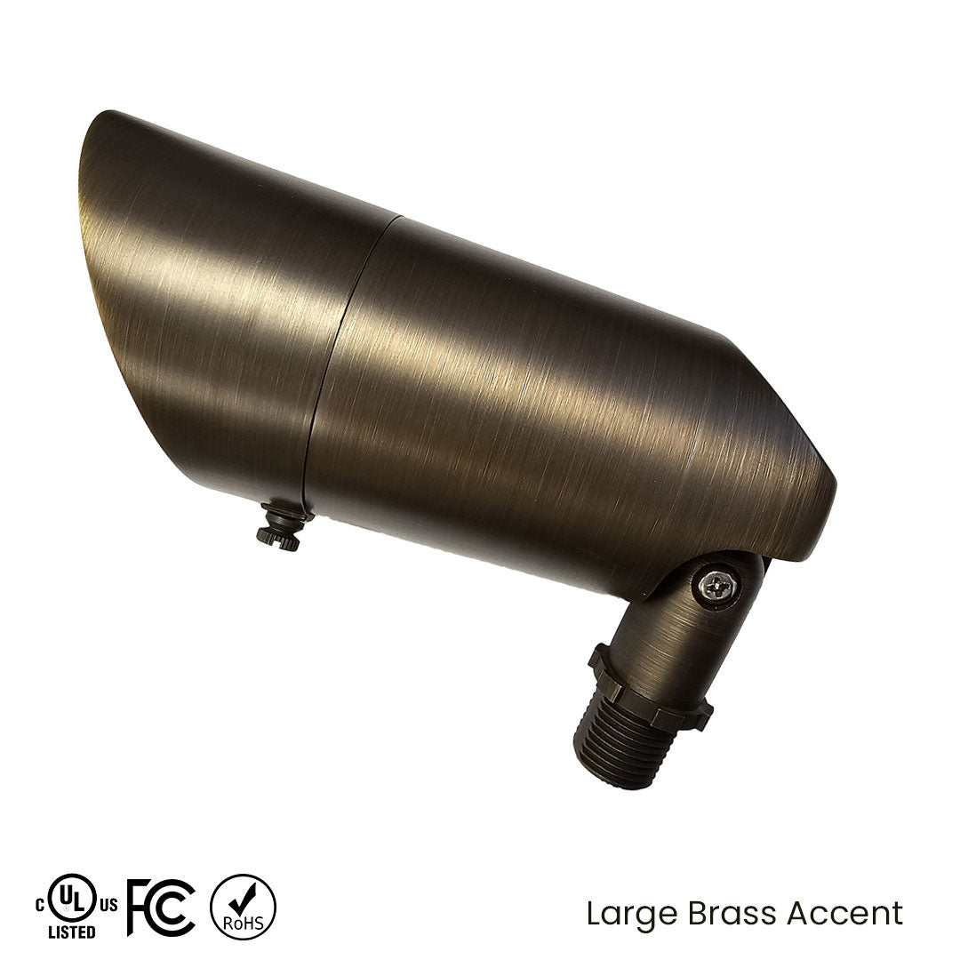 Large Brass Accent Lights from 702 Lighting