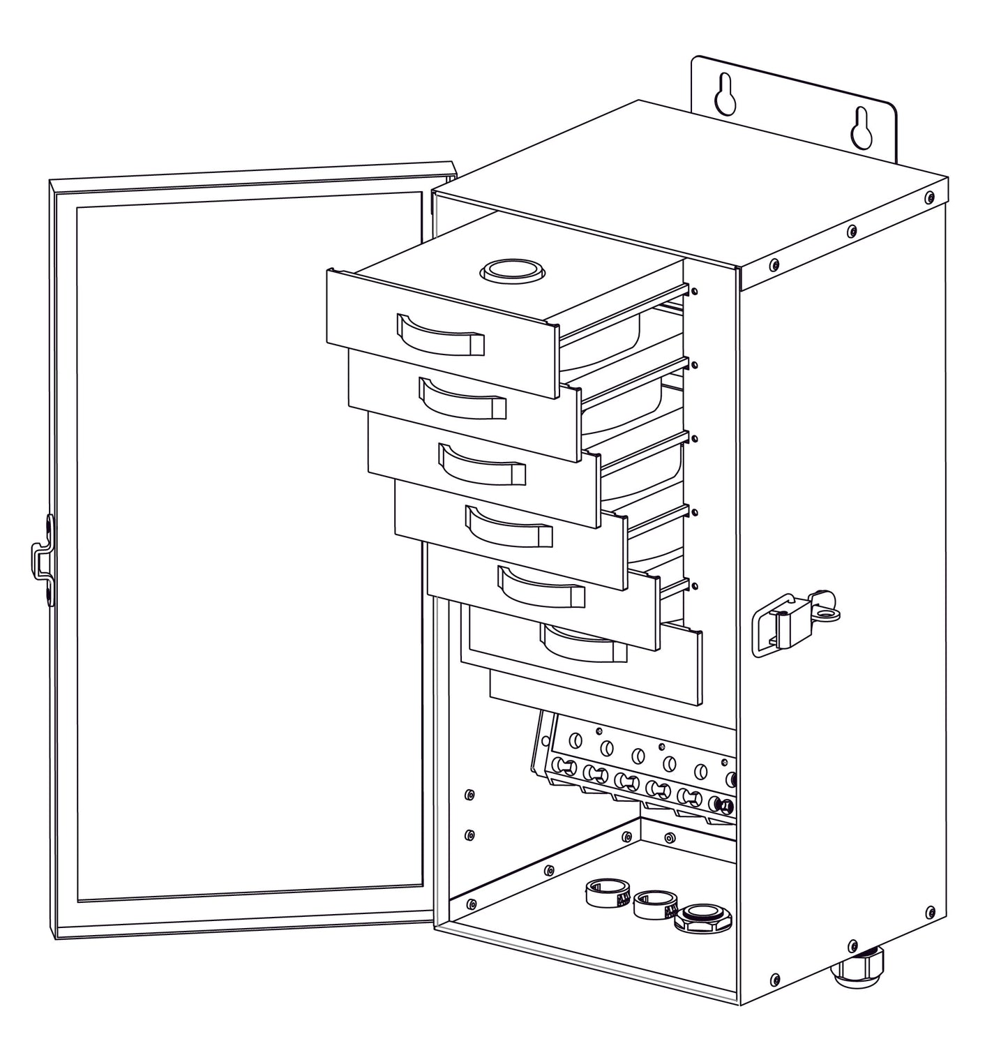ALFREDX Upgradable Landscape Lighting Transformer • 150W-450W