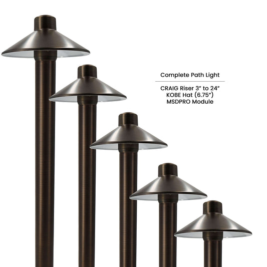 Path Light Covers Complete Path Light Kits | Las Vegas Outdoor Lighting Manufacturer ...
