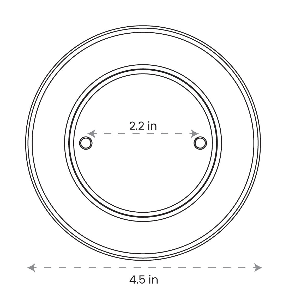 Walt Underwater Accent Weighted Base