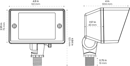 Bi Dual [MR16 or G4] Drop-In Flood & Wall Wash